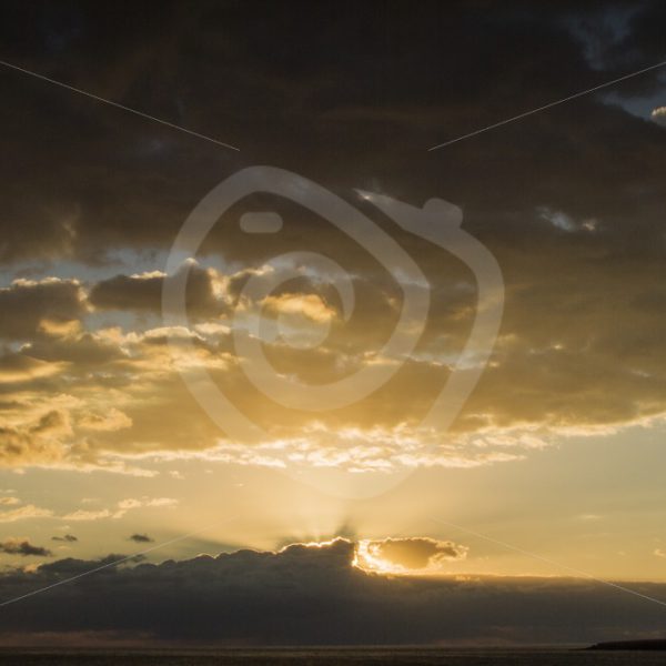 Beautiful sunset over the Canary Islands - Nature Stock Photo Agency