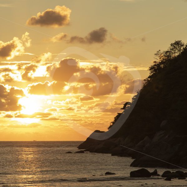 Sunset over South Thailand island - Nature Stock Photo Agency