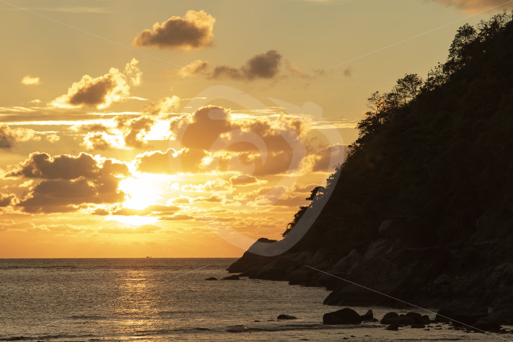 Sunset over South Thailand island - Nature Stock Photo Agency